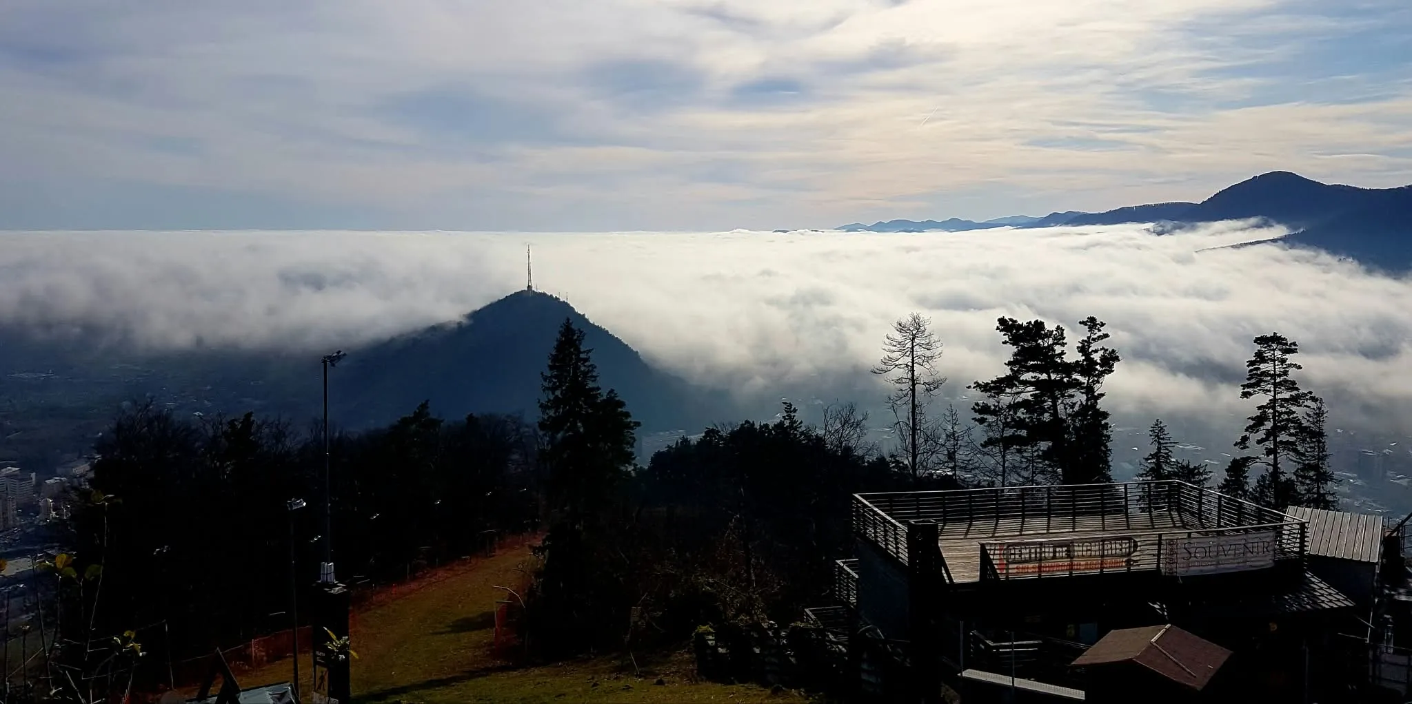 Vedere de pe Cozla, Piatra-Neamț